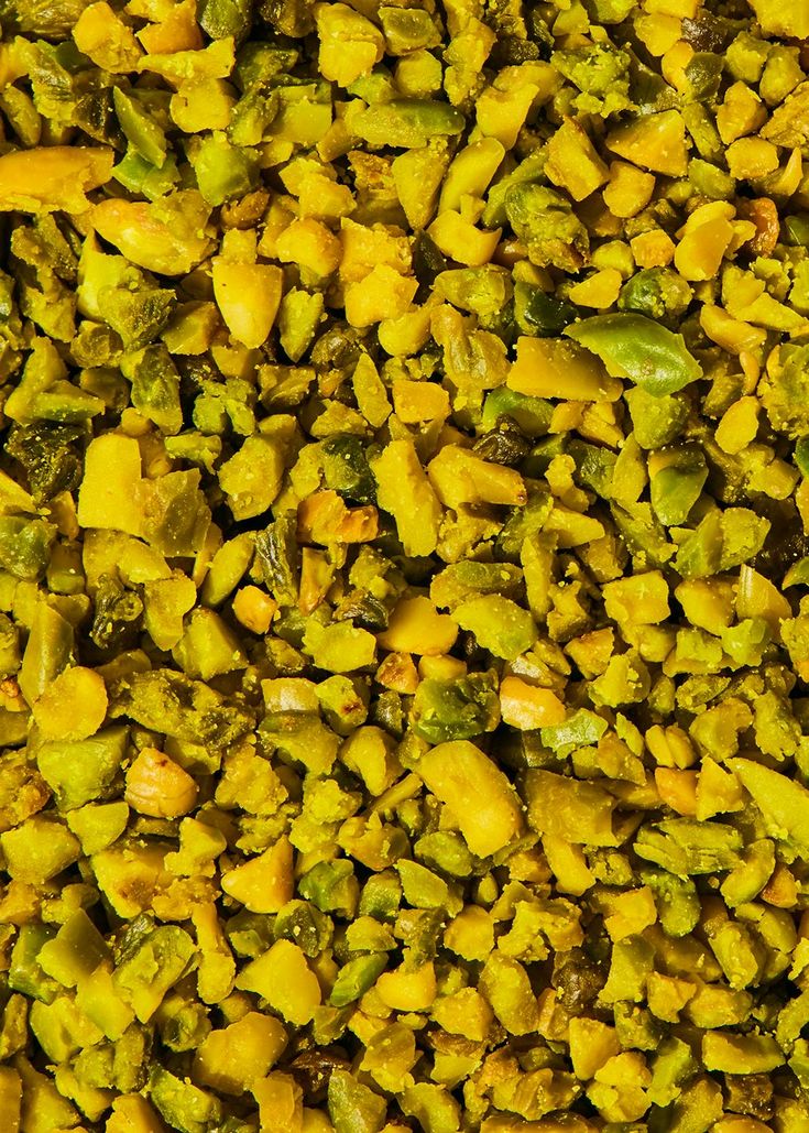 Chopped pistachios
